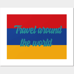 Travel Around the World - Armenia Posters and Art